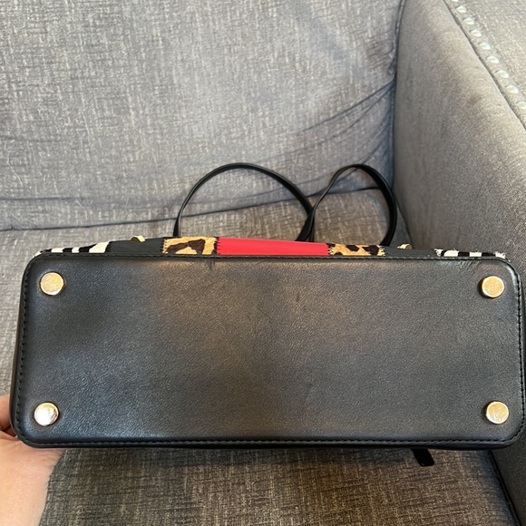 Michael Kors Limited Edition Megan Large Mixed-Media Leather Tote Bag - Picture 11 of 12